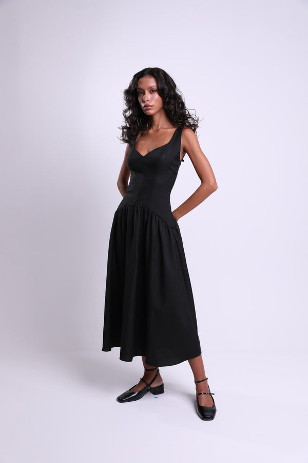 VESTIDO OLÍVIA  PRETO